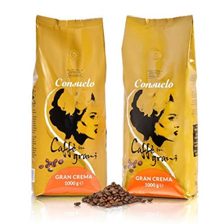 Consuelo Gran Crema - Caffè in grani - 2 x 1kg