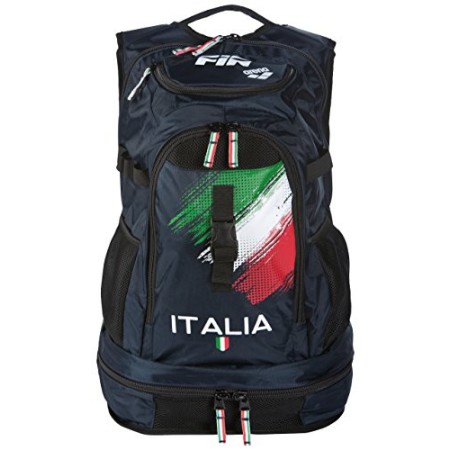 Arena Fastpack 2.1 Fin Italia, Sacca Unisex Adulto, Navy, Taglia Unica