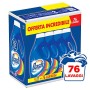 Dash Detersivo Lavatrice Liquido, 76 Lavaggi (4 x 19), Salva Colore, Maxi Formato, Pulizia Profonda, Per Tutti I Capi