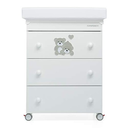 Foppapedretti Tenerorso, Bagnetto Fasciatoio, Bianco