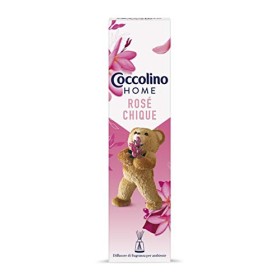 Coccolino Home, Profumatore Ambiente con Diffusore a Bastoncini, Fragranza Rosé Chique 45 ml