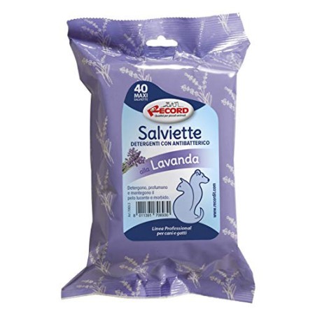 Record Salviette Assorbenti per Animali, 1 Confezione , Lavanda
