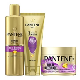 Pantene Pro-V Multinutriente 1 Miracle Shampoo 250ml + 1 Balsamo Capelli 3 Minute Miracle 150ml + 1 Maschera Capelli 300ml, Idea