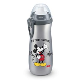 NUK Disney Sports Cup tazza biberon | con ugello di sollevamento | Senza BPA | 450 ml | Mickey Mouse
