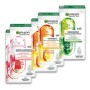 Garnier Maschera in Tessuto Ampolle, 5 Maschere in Tessuto, Ognuna con un Effetto Diverso, Confezione da 5