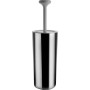 Alessi PL08 W Birillo Scopino da Bagno in PMMA e Acciaio Inossidabile 18/10 Lucido, Bianco
