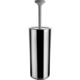 Alessi PL08 W Birillo Scopino da Bagno in PMMA e Acciaio Inossidabile 18/10 Lucido, Bianco