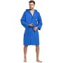 Cressi Microfibre Sport Bathrobe - Accappatoio Sportivo in Microfibra, Adulto Unisex, Blu, S