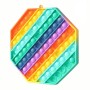 Giocattolo Antistress Push Colorato Arcobaleno Fidget Toy  