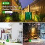 Luci da Giardino 7W COB, CLY Faretti da Giardino led, 800LM Bianca Calda 3000K, IP66 Impermeabile Lampada per Esterni, AC85-265V