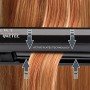 Imetec Salon Expert E15 50 Piastra per Capelli, Styling Liscio o Mosso, Regolazione Elettronica della Temperatura da 140°C a 23