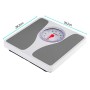 Korona, 76660, Louis, Bilancia pesapersone meccanica, per persone fino a 130 kg, colore bianco