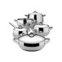 Alessi SG100/26AL Mami Pentola con Coperchio, Alluminio, 1.3 L