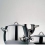 Alessi SG100/26AL Mami Pentola con Coperchio, Alluminio, 1.3 L