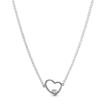 PANDORA Collana con ciondolo Donna argento - 397797CZ-45