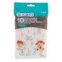 DrTalbot's - Mascherina per il viso con disegni per bambina - mascherina con 3 filtri - pacchetto richiudibile da 10 pezzi - 4-1