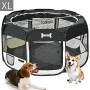 MC Star Oxford Pieghevole Box per Cani Impermeabile Grande Recinto per Animali, Cuccioli, Cane, Gatti, Porcellini d’India, per