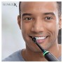 Oral-B Genius X Luxe Edition Spazzolino Elettrico Ricaricabile, 1 Spazzolino Premium Nero con Intelligenza Artificiale, 4 Testin