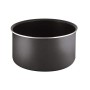 Lagostina Ingenio Essential Batteria di Pentole, 2 x Manico amovibile, Alluminio, 14 Pezzi, Nero