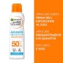 Garnier Ambre Solaire Spray Nebulizzatore Protettivo IP 50+ Advanced Sensitive, Protezione Molto Alta, Effetto Pelle Asciutta, 2