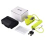 AGPTEK Lucchetto Antifurto Moto con 1,5 m Reminder Cavetto,Bloccadisco Moto Portatile da 7 mm con Allarme Sonoro da 110 dB Blocc