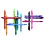 Bic Gel ocity - Penne a inchiostro gel ad asciugatura rapida, colori assortiti, confezione da 4