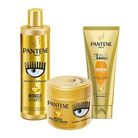 Pantene Pro - V Balsamo 3 Minute Miracle, Rigenera & Protegge, 150ml + Pantene Pro-V Maschera Rigenera e Protegge + Shampoo Prot