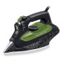 Rowenta DW6010D1 Ferro da Stiro a Vapore, 2400 W, 180, Acciaio Inossidabile, Nero/Verde