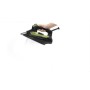 Rowenta DW6010D1 Ferro da Stiro a Vapore, 2400 W, 180, Acciaio Inossidabile, Nero/Verde