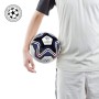 Mondo Mondo-13845 Toys-Pallone da Calcio da Uomo-UEFA Champions League-Size 5-350 Bianco/Nero/Blu-13845, Colore Bianco/Nero/Blu,