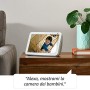 Echo Show 8, Tessuto grigio chiaro + Blink Mini videocamera, compatibile con Alexa