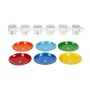 Bialetti Set 6 tazzine caffe'con Tazza e piattino Decoro