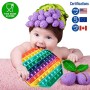 Giocattolo Antistress Push Colorato Arcobaleno Fidget Toy  