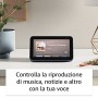 Nuovo Echo Show 5 (2ª generazione, modello 2021) | Schermo intelligente con Alexa e telecamera da 2 MP | Bianco ghiaccio