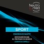 Neutromed Sport Docciashampoo Uomo Energizzante, Docciashampoo per Corpo e Capelli, Confezione da 12 pezzi x 250 ml