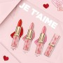 L'Oréal Paris MakeUp Edizione Limitata San Valentino 2021 Je T'Aime Color Riche, Rossetto Color Riche con Cuori in Rilievo, Col