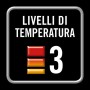Imetec Living Air M2-400 Termoventilatore con Ionizzatore 2200 W, 3 Livelli di Temperatura, Termostato Ambiente, Nero