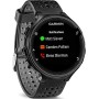 Garmin Forerunner 235 GPS Sportwatch con Sensore Cardio al Polso e Funzioni Smart, Cinturino in silicone, Nero/Grigio