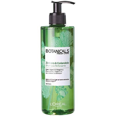 L'Oréal Paris Botanicals Zenzero e Coriandolo Fonte di Forza Shampoo per Capelli Fragili, 400 ml