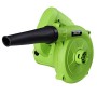 BAKAJI Aspiratore Elettrico Aspirapolvere Soffiatore Soffia Foglie Mini Aspirafoglie Potenza 600 W con Serbatoio di Raccolta per