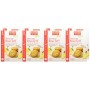 Germinal Bio Biscotti Riso Teff Limone e zenzero- 8 confezioni da 250 gr - 2000 gr, Senza glutine