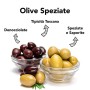 Cibocrudo Olive Toscane Speziate Sott’Olio, Bio, Con Olio Extravergine Di Oliva, Aglio, Origano E Prezzemolo, Saporite Al Punt