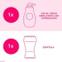 Veet Crema depilatoria per il corpo, da donna, con dosatore, pelle normale e secca, 400 ml