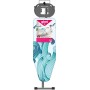 GIMI Ultra Fresco ASSE da Stiro con Copriasse Antibatterico, Misura L, Acciaio, Azzurro, L