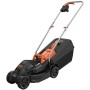 Black+Decker BEMW351GL2 - Kit tosaerba elettrico, 1.000 W, larghezza di taglio 32 cm, altezza di taglio assiale regolabile in 3 
