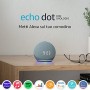Nuovo Echo Dot (4ª generazione) - Altoparlante intelligente con orologio e Alexa - Ceruleo