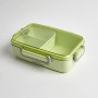 B-Hungry® - Set Pranzo 2.0 - Supporta i senzatetto - Contenitore per Alimenti con Astuccio e Posate in Fibra di bambù e Pratic