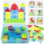 Puzzle Bambini Costruzioni Giocattoli 180 Pezzi con Cacciavite Giochi Creativi Educativi Montessori Infanzia Regalo per Bambini 