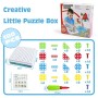 Puzzle Bambini Costruzioni Giocattoli 180 Pezzi con Cacciavite Giochi Creativi Educativi Montessori Infanzia Regalo per Bambini 