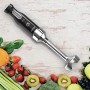 Imetec HB5 1500 Frullatore a Immersione, Lame in Acciaio Inox, Piede Extra Large, 2 Velocità, Gambo Estraibile, Bicchiere da 1 